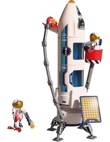 PLAYMOBIL Space Esa Cohete de investigación a...