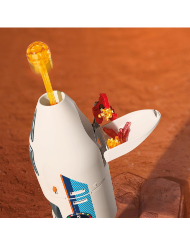 PLAYMOBIL Space Esa Cohete de investigación a...