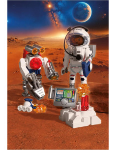 PLAYMOBIL Space Astronauta de la ESA con Robot | Con... 2