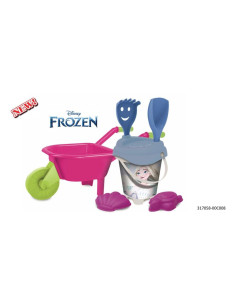 Set carretilla y juguetes playa Frozen 2