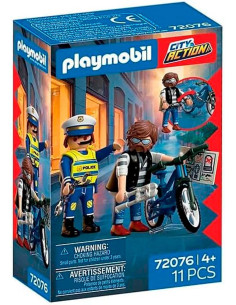 Playmobil City Action 72076 - Robo de Bicicleta