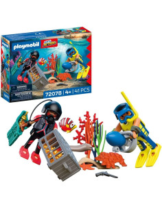 PLAYMOBIL | City Action | Buzo policía con Tesoro | 2...