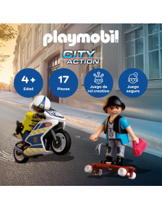 PLAYMOBIL | City Action | Persecución policial en Moto |... 2