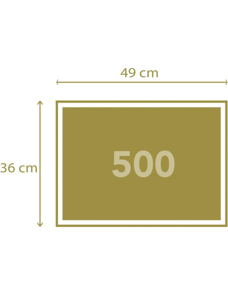 Puzzle 500 Gato Y Conejo