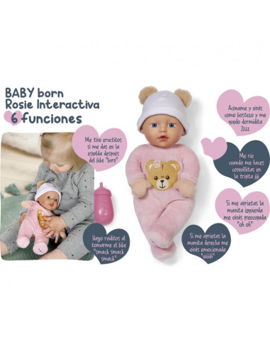Baby Born 6 Funciones Interactivo
