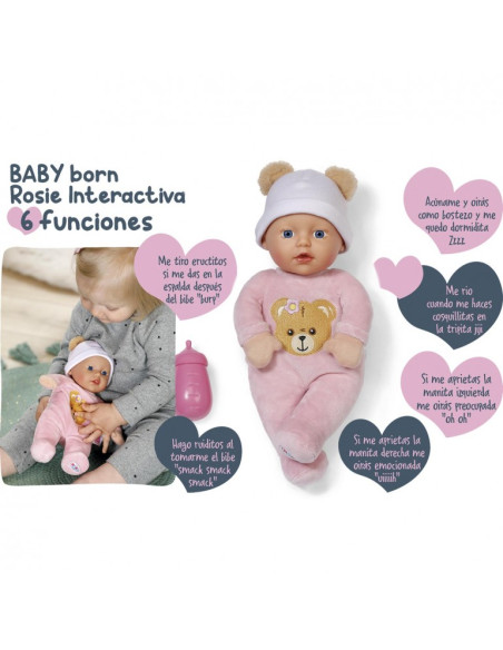 Baby Born 6 Funciones Interactivo