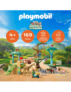 PLAYMOBIL | Animals & Friends | Zoo Parque de Escalada... 2