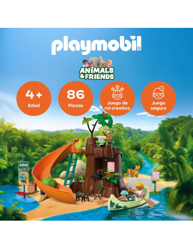 PLAYMOBIL | Animals & Friends | Zoo Aventura en...