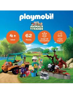 PLAYMOBIL | Animals & Friends | Zoo Vehículo del Cuidador 2