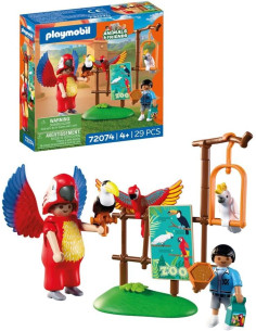 PLAYMOBIL | Animals & Friends | Zoo Mascota | Hombre con...