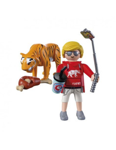 Playmobil Animals & Friends Zoo: Tigre y visitante 2