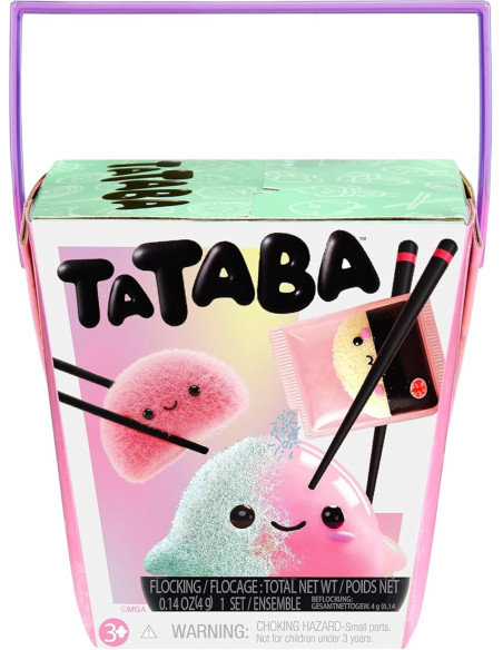 Tataba Squishy Collectable Toys - Embalaje Ciego con Polvo de Flocado DIY
