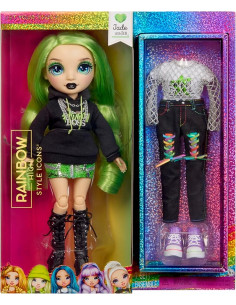 RAINBOW HIGH Style Icons Jade - Muñeca de Moda de 28 cm...