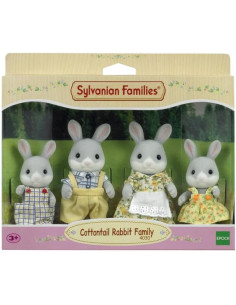 Sylvanian Families - 04030 - Familia Conejo Colita de...