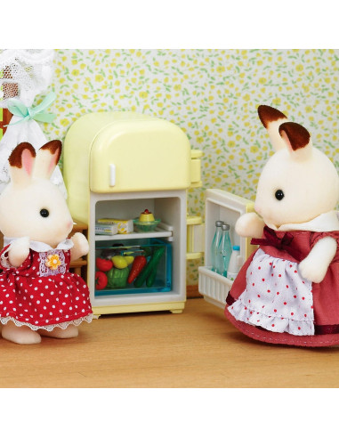 Sylvanian Families Set Nevera Mama Coneja...