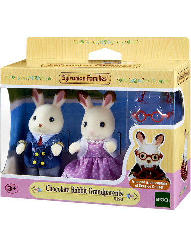 Sylvanian Abuelos Conejos chocolate