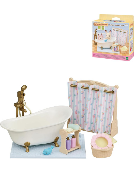 Sylvanian Families - 5739 Set de Baño y Ducha