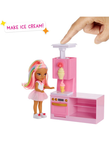 RAINBOW HIGH Littles Dessert Shop with Kandy...