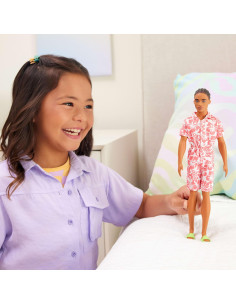 Barbie Fashionistas Ken Muñeco n.235 con Pelo marrón... 2