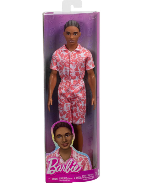 Barbie Fashionistas Ken Muñeco n.235 con Pelo marrón Trenzado