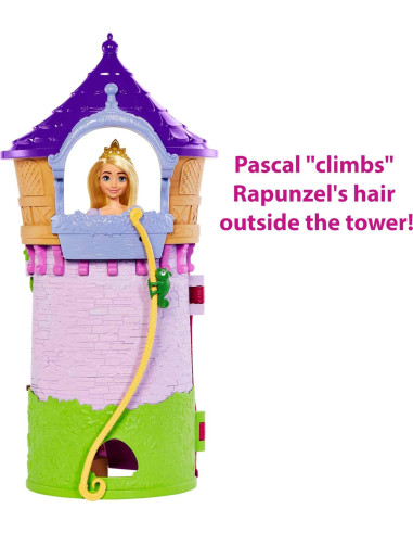 Playset Torre De Rapunzel Con Accesorios Disney...