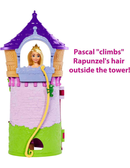Playset Torre De Rapunzel Con Accesorios Disney Princesa