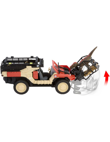 Mattel Jurassic World: El Renacer Matchbox RC Cazadinosaurios teledirigido