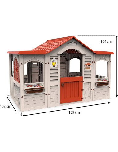 Le Chalet Gran Casita Infantil de Exterior e...