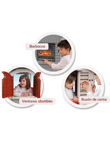 Le Chalet Gran Casita Infantil de Exterior e...