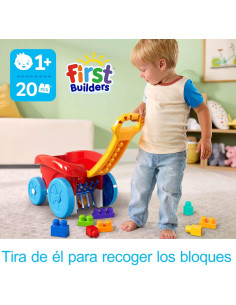 MEGA BLOKS First Builders Vagón recogebloques 2