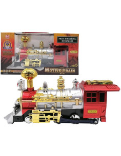 Locomotora SALVAOBSTACULOS LUZ Y Sonido TACHAN