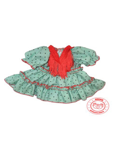 Vestidos Flamencos para Monas 27 cm