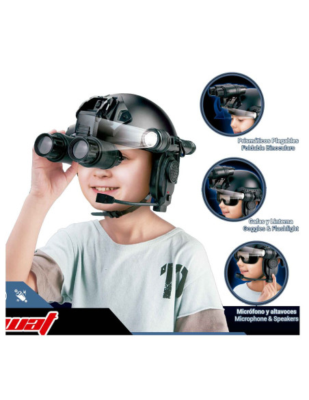 CASCO DE LAS FUERZAS ESPECIALES SWAT