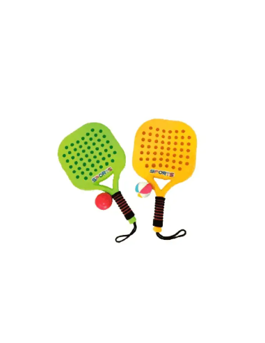 Palas de Pádel Playa con Pelotas – Juego de Verano