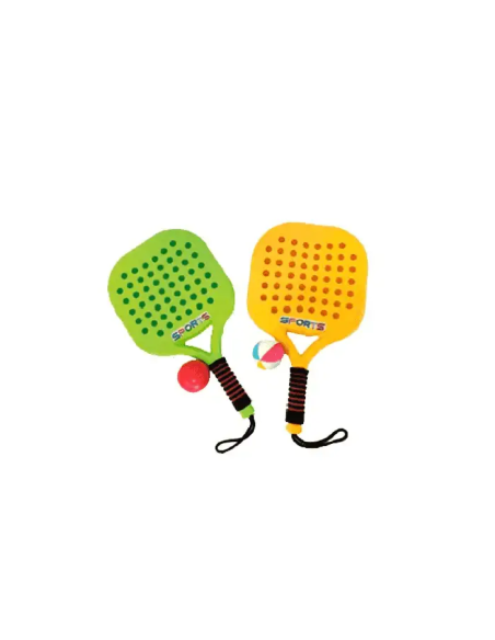 Palas de Pádel Playa con Pelotas – Juego de Verano