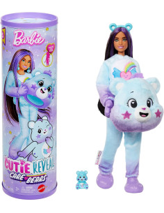 Barbie Cutie Reveal Care Bears Serie 2 Dream Bright Bear...
