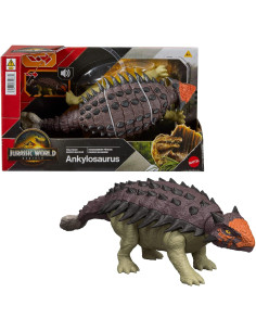 Jurassic World: El Renacer, Anquilosaurio Rugido salvaje...