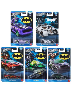 Mattel Hot Wheels DC Comics Batman Silver Series...