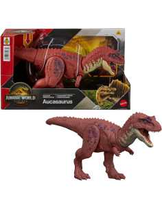 Jurassic World: El Renacer, Rugido salvaje Aucasaurio...