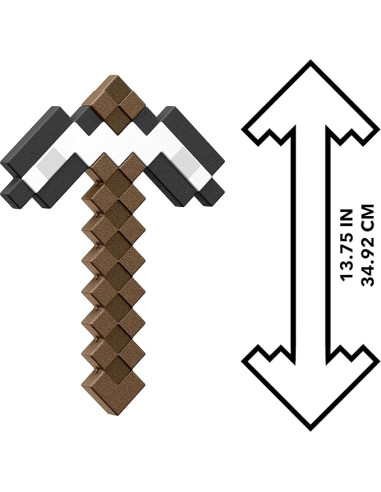 Mattel Minecraft Roleplay Iron Pickaxe