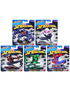 Hot Wheels Marvel Spider-Man Silver Series Surtido
