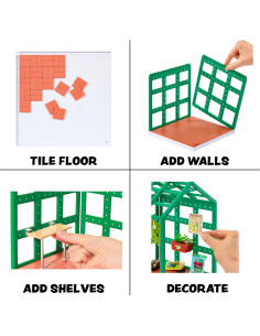 MGA´s Miniverse Make It Mini Spaces Greenhouse Invernadero 2