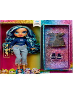 RAINBOW HIGH Style Icons Skyler - Muñeca de 28 cm con...