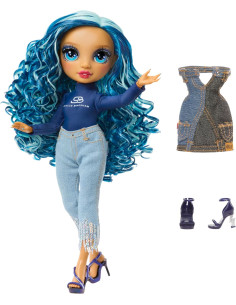 RAINBOW HIGH Style Icons Skyler - Muñeca de 28 cm con... 2