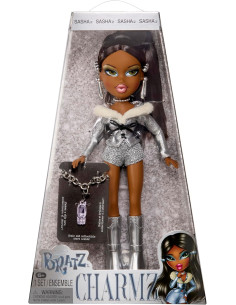 Bratz Charmz Sasha - Muñeca de Moda con Pulsera de Charms...