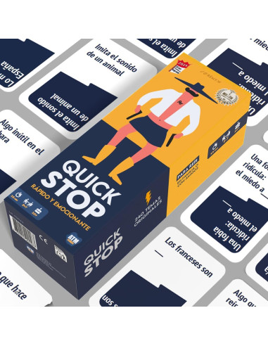 Quick Stop: ¡El Juego de Cartas que Pondrá a...