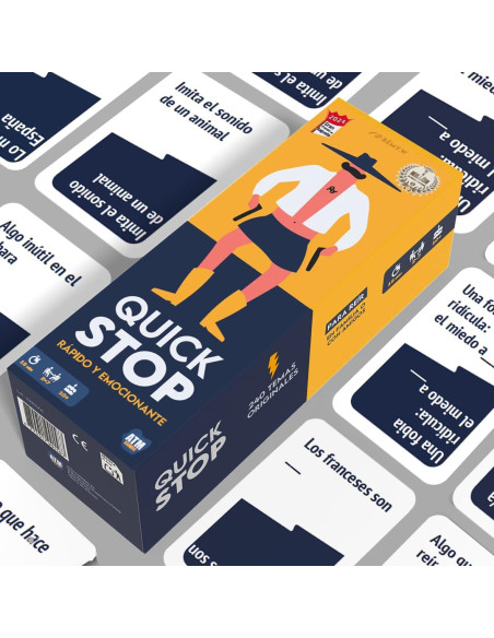Quick Stop: ¡El Juego de Cartas que Pondrá a Prueba tu Rapidez Mental!