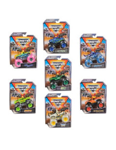 Monster Jam Metálico Auténtico a Escala 1:64 - Surtido
