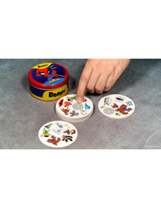 Dobble Spiderman, Juego de Cartas de Observación y... 2