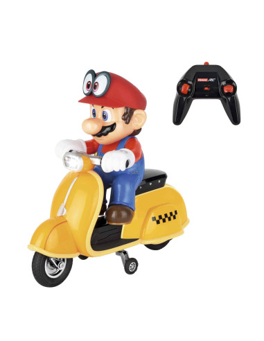 Moto Radio Control 1:18 Super Mario Odyssey Scooter